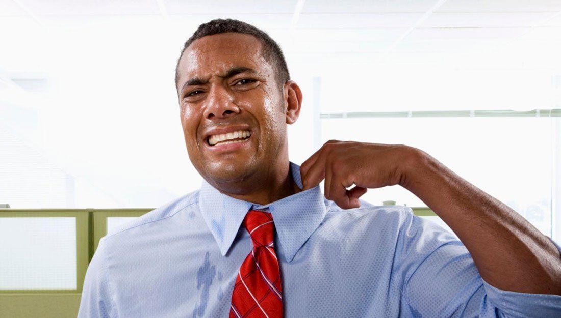 excessive sweating in elderly female