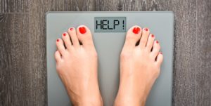 weight gain before and during periods
